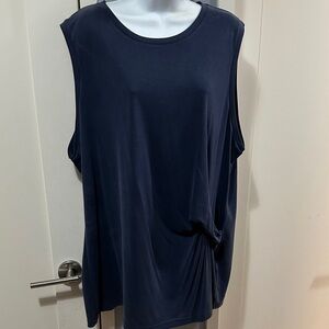 Banana Republic Sleeveless Navy Blue Women's Top